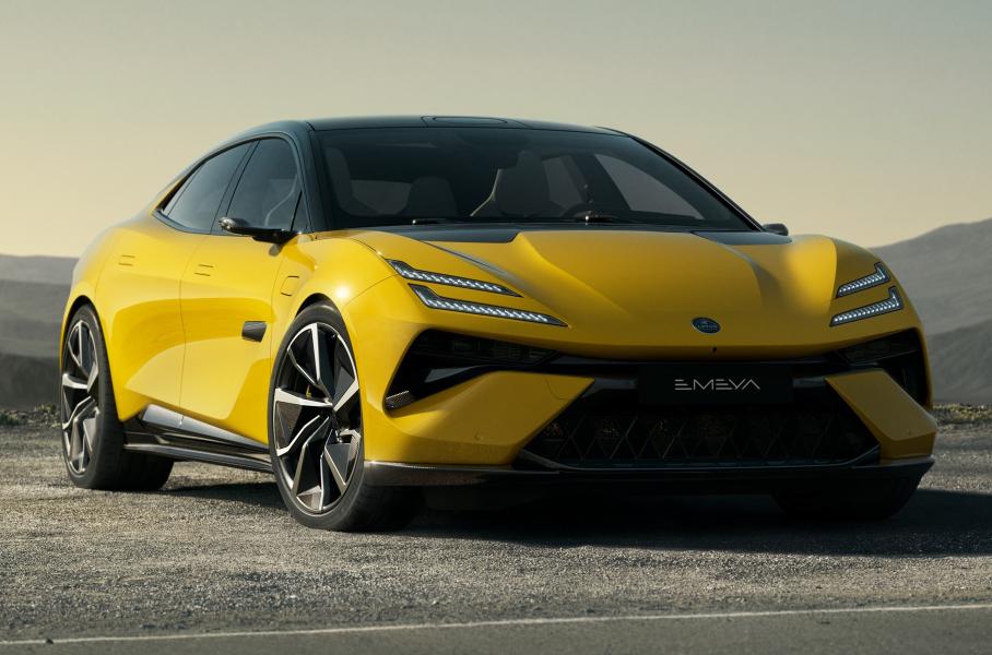Представлен электрический лифтбек Lotus Emeya