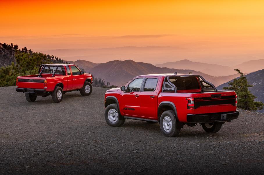 Пикап Nissan Frontier обзавелся версией в стиле ретро