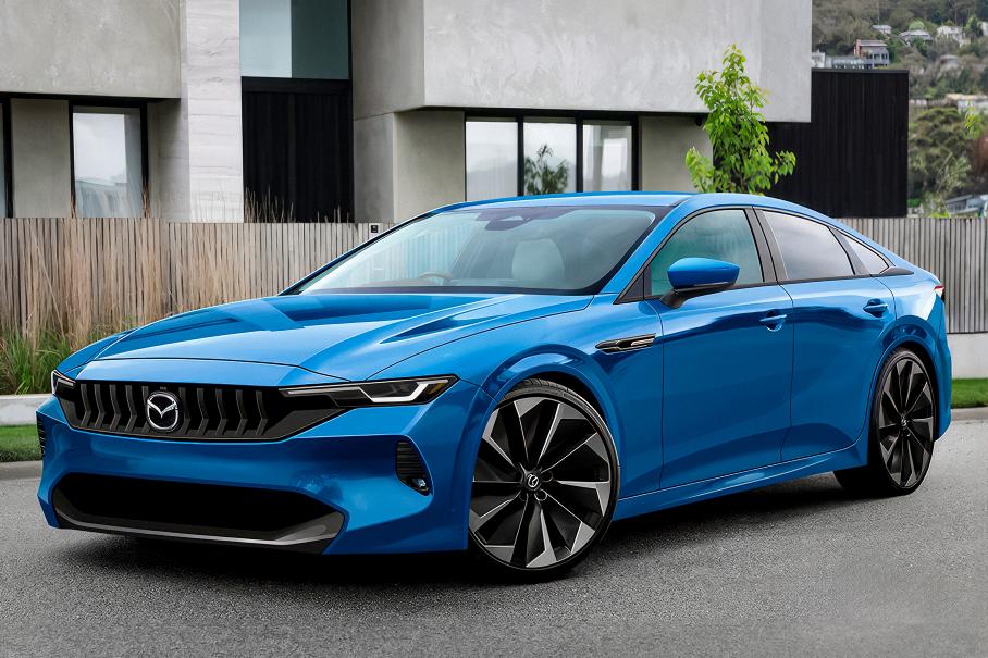 Неофициальный рендер Mazda6 нового поколения