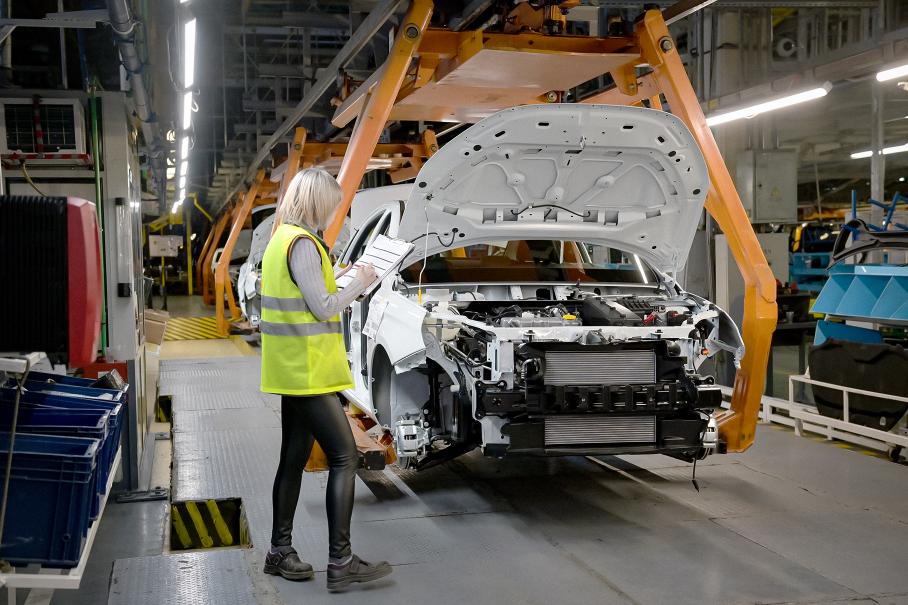 В России удвоилось производство легковых автомобилей