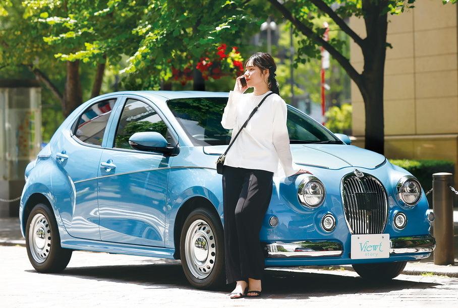 Mitsuoka начала продажи Toyota Yaris с дизайном в ретростиле