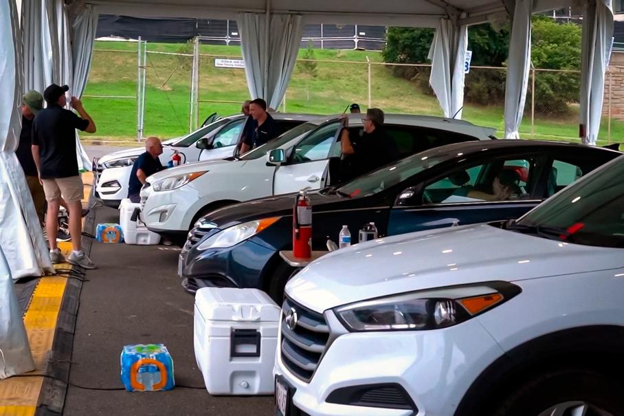 Hyundai развернул мобильные пункты, чтобы защитить машины от всплеска угонов