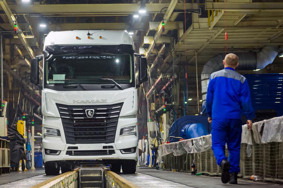 КамАЗ в 2,5 раза увеличил выпуск грузовиков К5