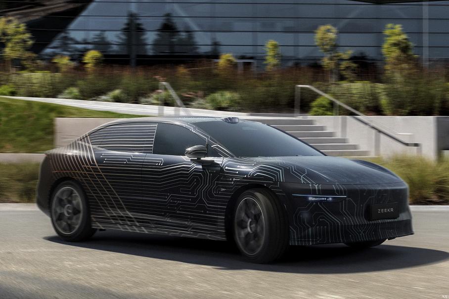 Седан Zeekr от корпорации Geely: первые официальные фото