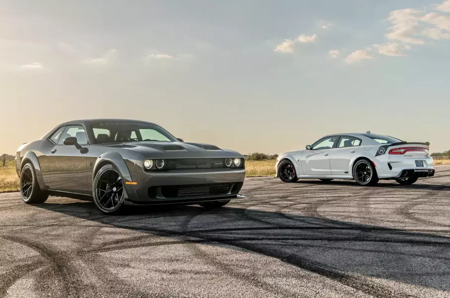 Hennessey выпустила прощальные Dodge Challenger и Charger с компрессорным V8