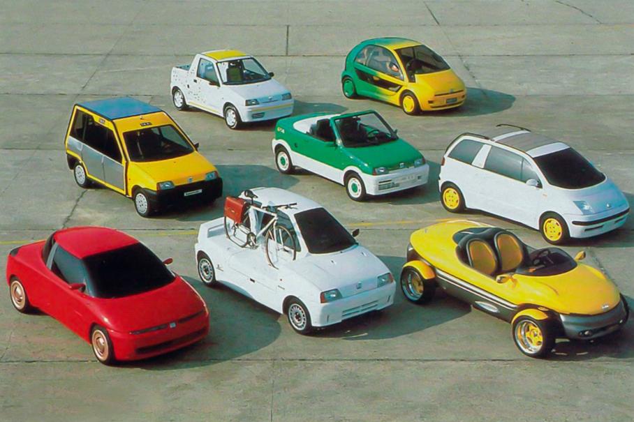 Работы конкурса дизайн-проектов вокруг Fiat Cinquecento