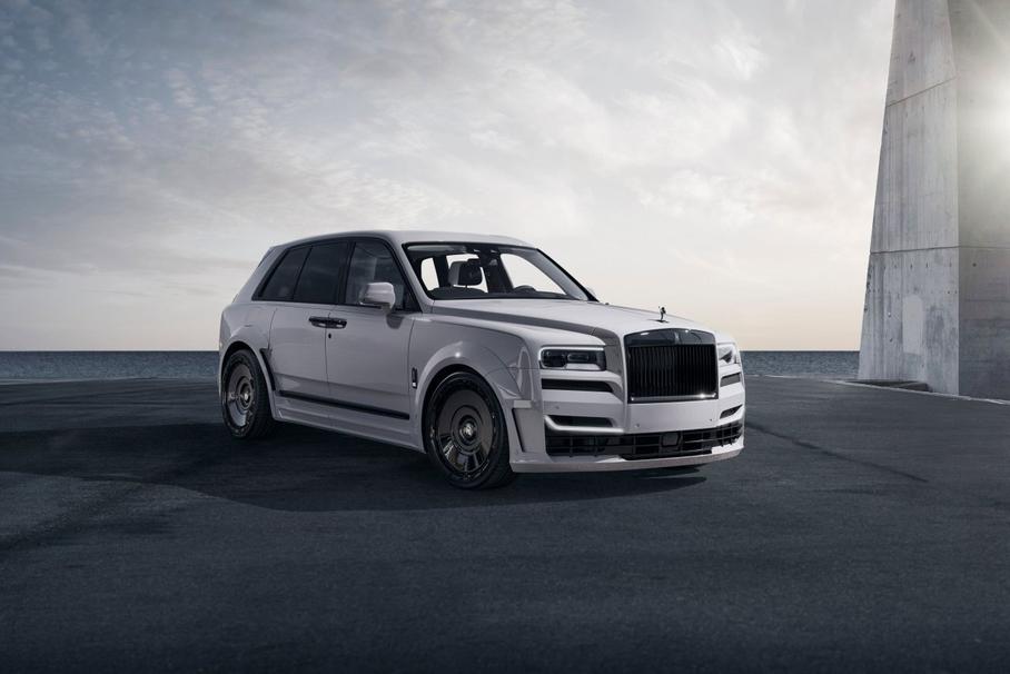 Посмотрите на очень широкий Rolls-Royce Cullinan от немецких тюнеров