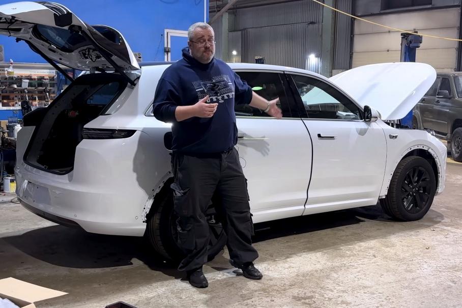 Российский блогер разобрал Li Xiang L7 и показал его недостатки