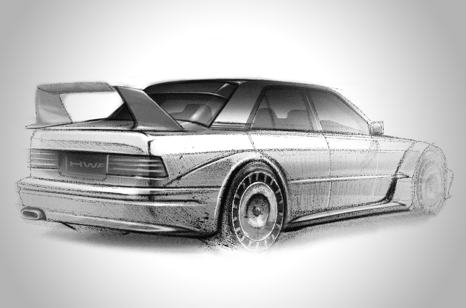 Анонсирован рестомод Mercedes-Benz 190E 2.5-16 Evolution II