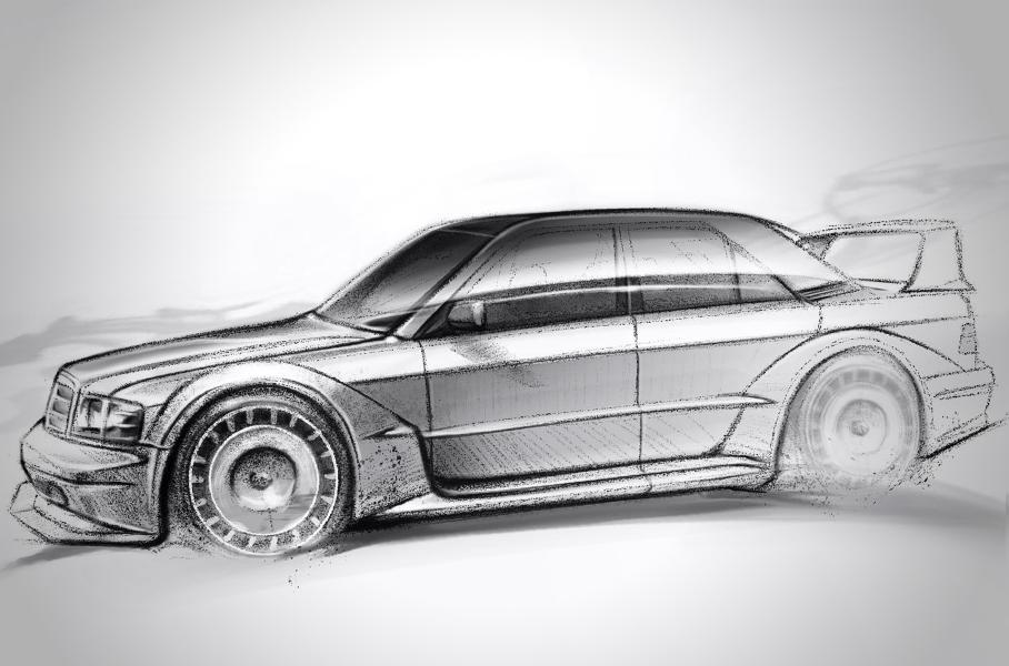 Анонсирован рестомод Mercedes-Benz 190E 2.5-16 Evolution II