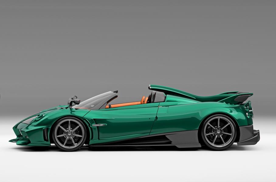 Pagani показала 850-сильный Imola Roadster