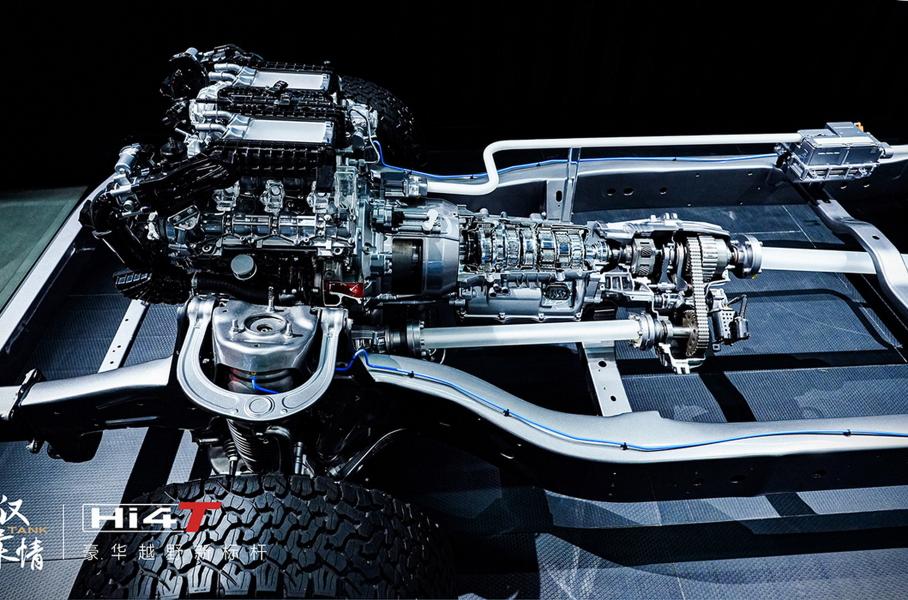 Рамный внедорожник Tank 700 удивил новой платформой и шасси