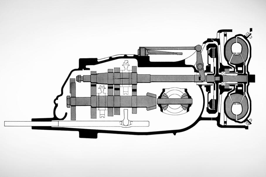 Из-за отсутствия легкого и компактного «автомата» для модели 911, Porsche в семидесятых использовала «механику» Sportmatic с гидротрансформатором и автоматизированным сцеплением. Это, впрочем, не освобождало от необходимости орудовать рычагом.