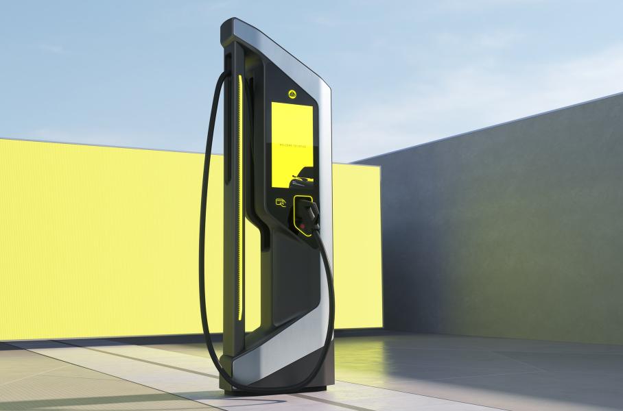 Lotus выпустила фирменный зарядный терминал