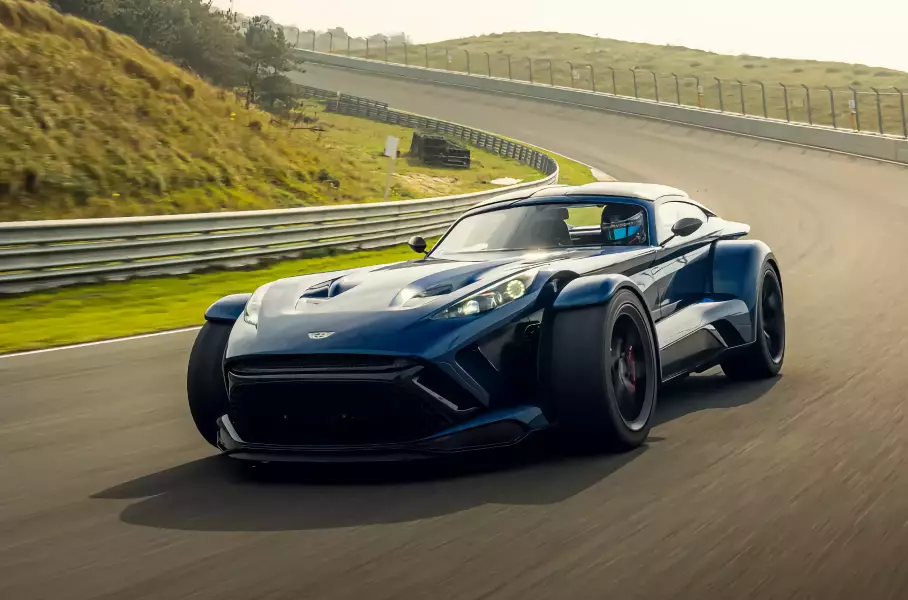 Голландский спорткар установил рекорд боковой перегрузки