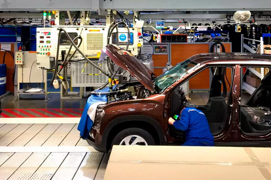 Российский завод Hyundai. Архивное фото