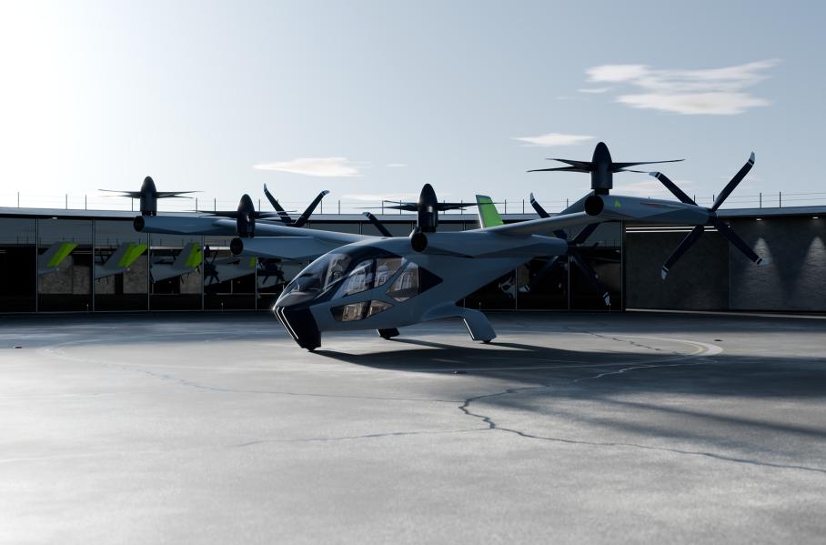 Hyundai показала на CES электрическое аэротакси