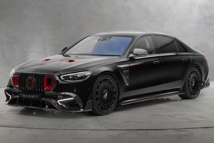 Mansory оборудовала мощнейший Mercedes-Benz S-Class огромными алыми «ноздрями»