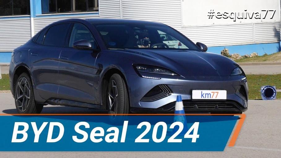 Китайский электроседан BYD Seal оказался не так уж плох на «лосином тесте»