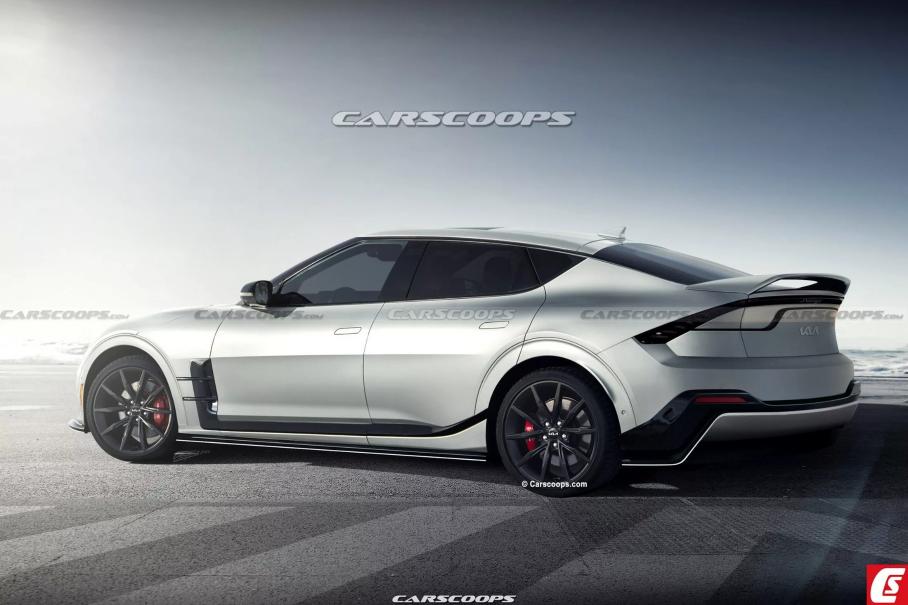 Неофициальный рендер Kia EV8