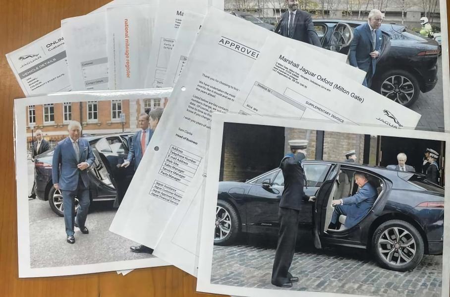 Лот дня: на продажу выставлен Jaguar I-Pace короля Чарльза III