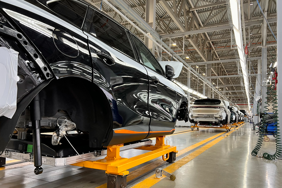 Производство Evolute i-Sky