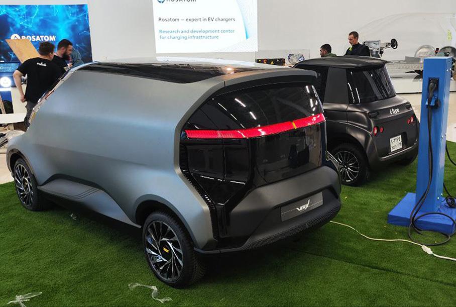 Посмотрите на прототип российского электрокара от Росатома