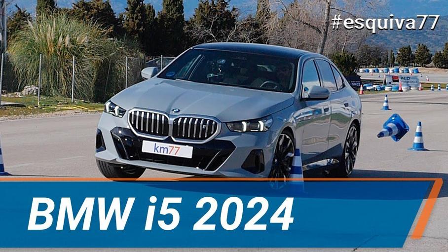 Видео: седан BMW i5 на «лосином тесте» оказался хуже кроссовера XM