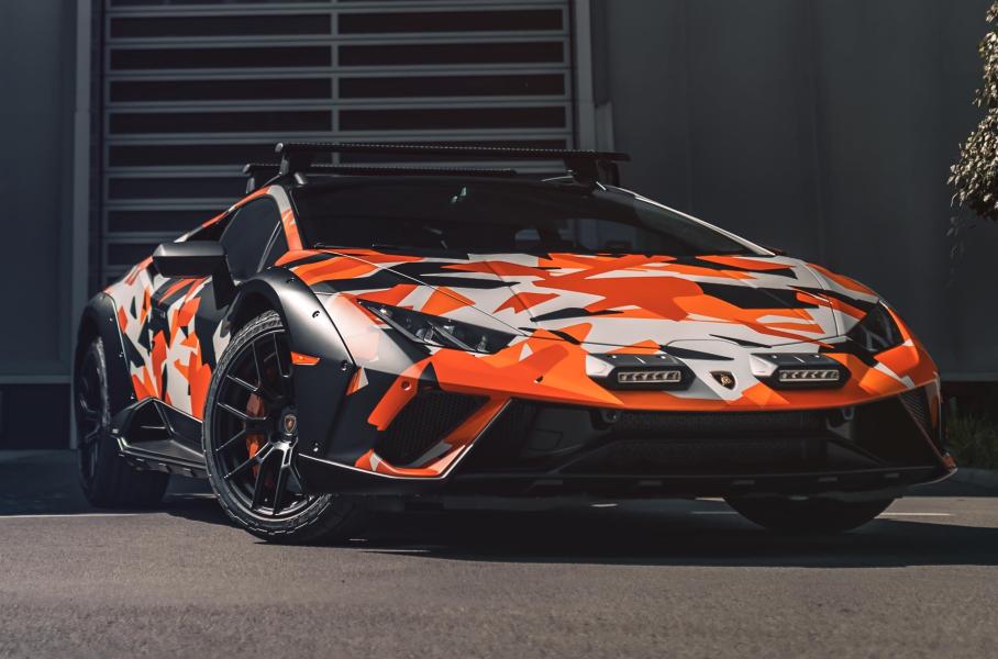 Lamborghini Huracan Sterrato получил спецверсию в камуфляже