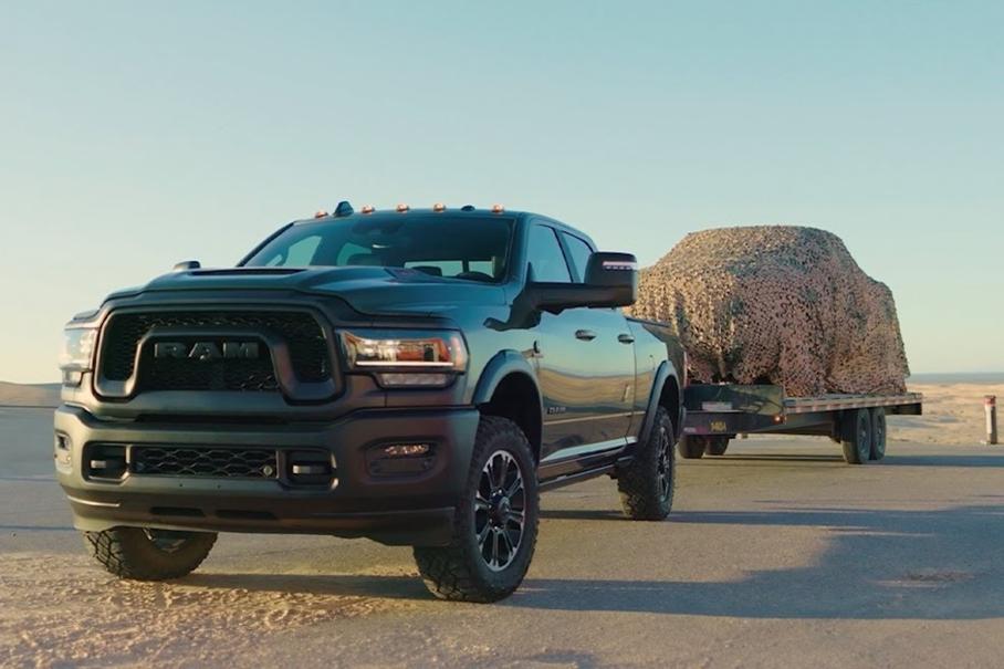 Ram показал тизер нового флагманского пикапа RHO