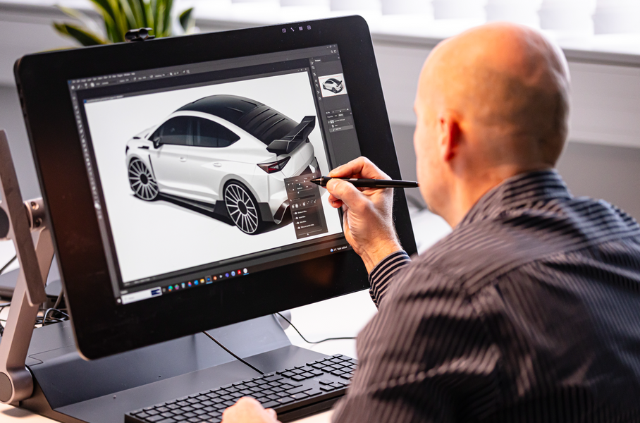 Спортивный Skoda Enyaq RS Race: первое изображение