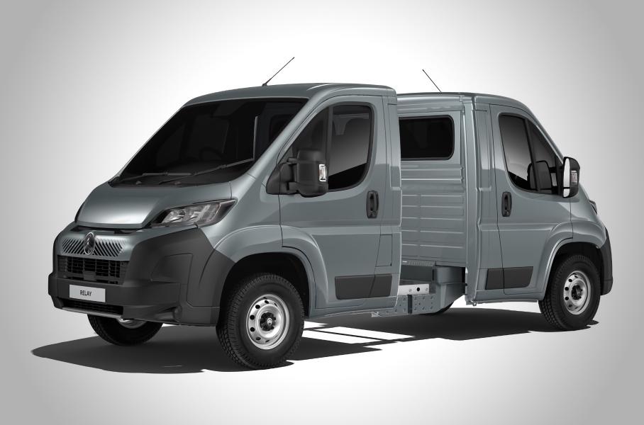 Посмотрите на очень странный Citroen. У него две кабины и нет кузова