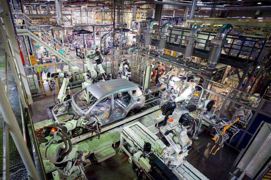 Завод Toyota в Санкт-Петербурге. Архивное фото