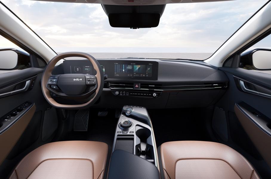 Обновленный Kia EV6 получил другой дизайн и оснащение