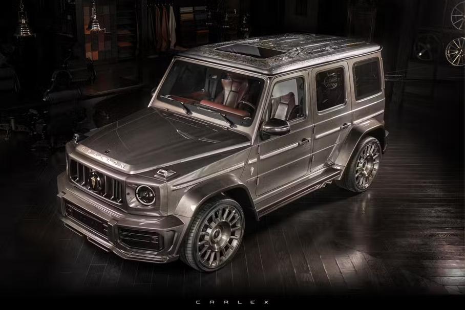 Mercedes-AMG G 63 получил уникальную гравировку на всю крышу