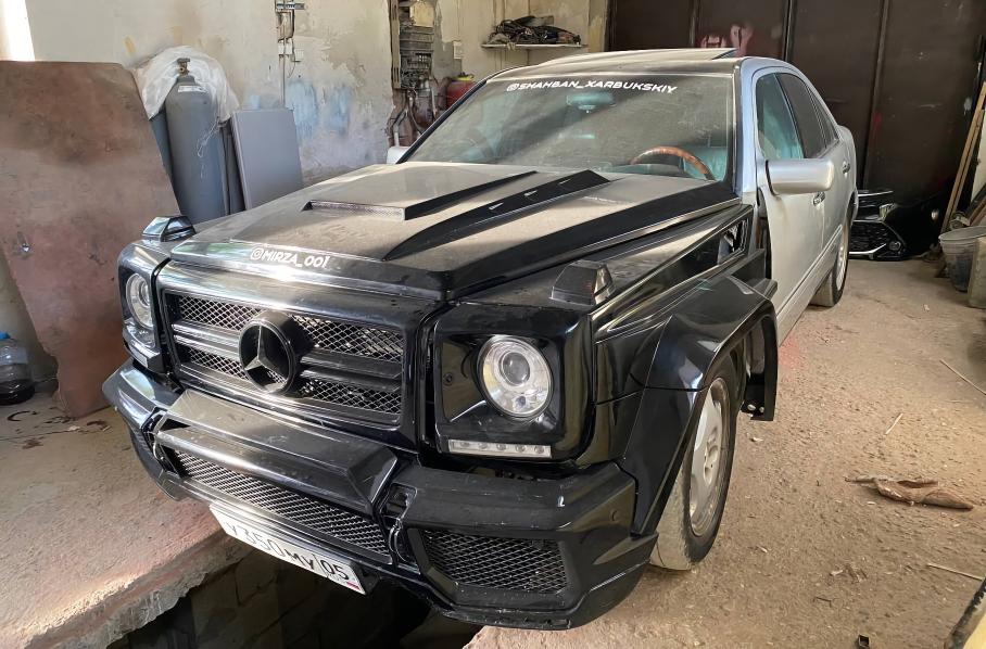 В Дагестане Mercedes-Benz E-Class скрестили с «Гелендвагеном»