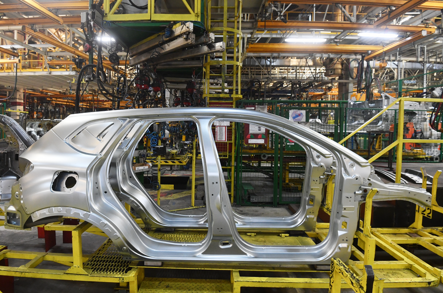 Сборочный чех «Москвича»