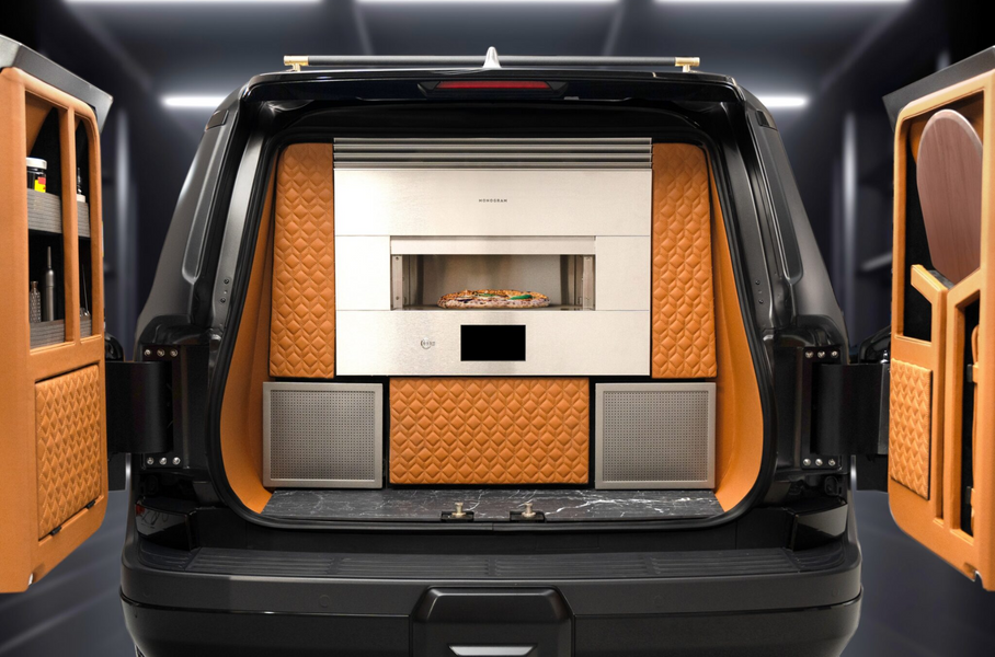 Посмотрите на Lexus GX, в котором можно выпекать пиццу