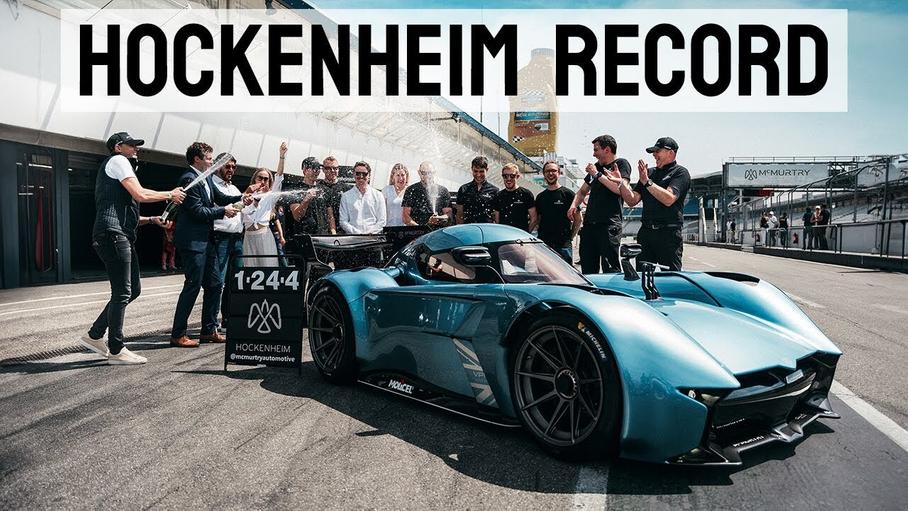 Видео: суперкомпактный электромобиль McMurtry побил рекорд гиперкара Mercedes-AMG One