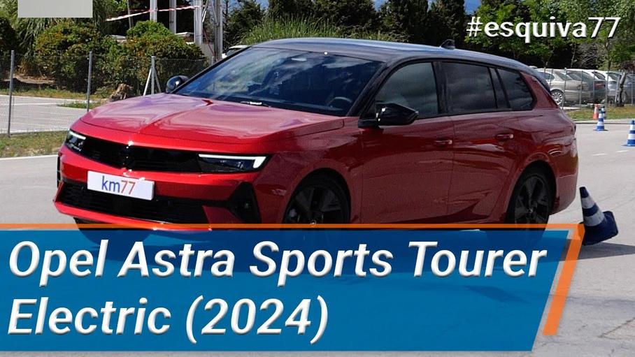 Видео: электроуниверсал Opel Astra Sports Tourer провалил «лосиный тест»