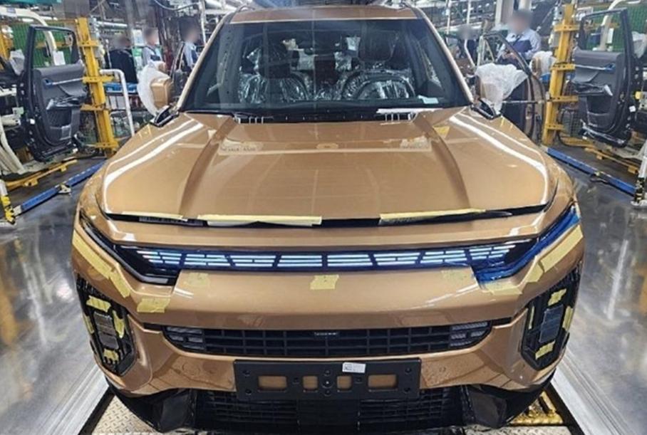 Каким будет новый SsangYong Actyon: первые фотографии