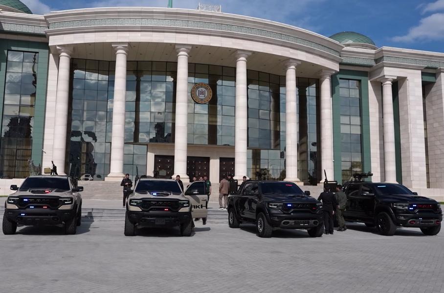 У чеченских спецслужб появились 712-сильные пикапы RAM