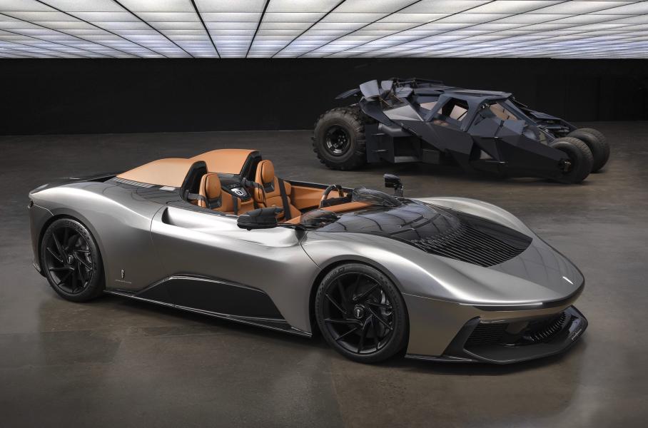 Pininfarina построила электрический гиперкар для фанатов Бэтмена