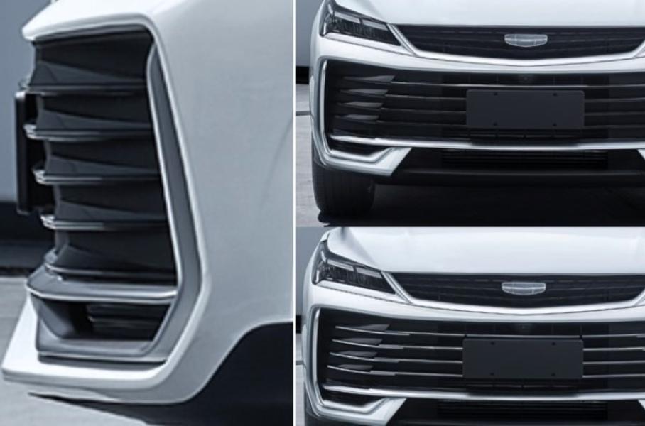 Geely Coolray готовится к очередному обновлению в Китае