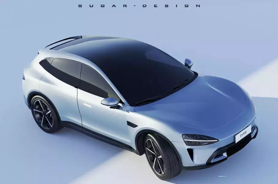 Неофициальный рендер кроссовера Xiaomi