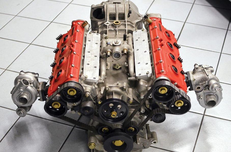 Продается уникальный экспериментальный турбомотор Ferrari из восьмидесятых