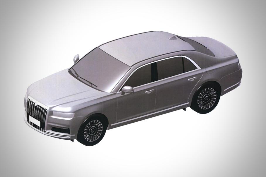 Вот так будет выглядеть обновленный Aurus Senat