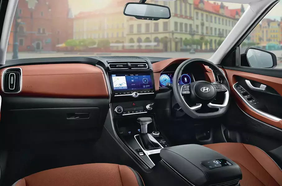 Салон дореформенного Hyundai Alcazar