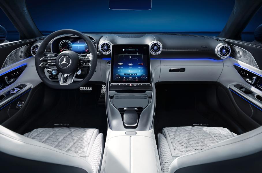 Mercedes-AMG показал салон нового SL