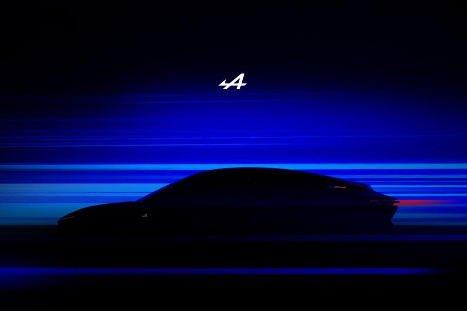 Первый взгляд на новый электрический фастбек Alpine